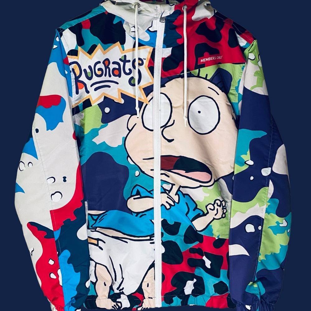 Members Only X Nickelodeon Rugrats Tommy/Chuckie Windbreaker Jacket